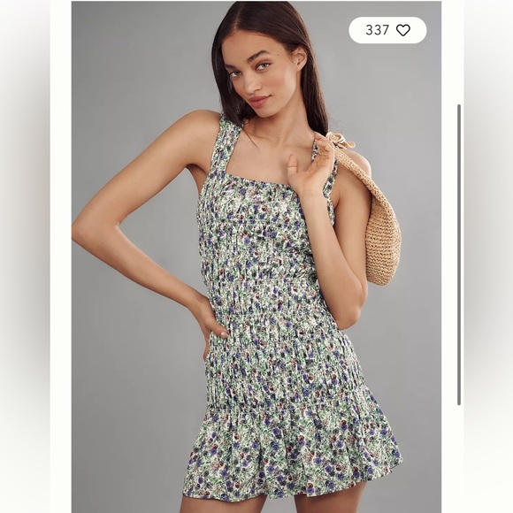 Endless Rose Dresses & Skirts - Anthropologie Endless Rose sleeveless Smocked Mini Dress